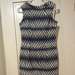 Boden shift dress pattern print 4p